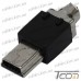 Купить Штекер mini USB 5pin под шнур, разборной, Tcom по выгодной цене